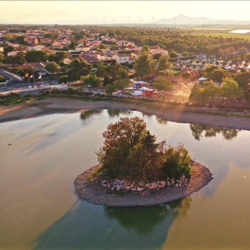 Vue Etang St Estève
