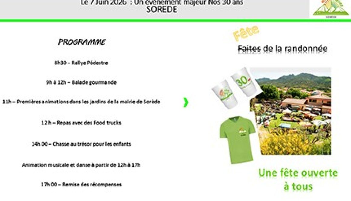 30ans Sorède